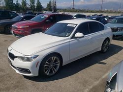 Salvage cars for sale from Copart Rancho Cucamonga, CA: 2018 BMW 330 I