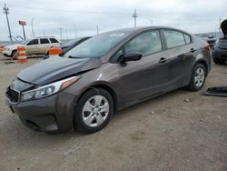 Salvage cars for sale at Greenwood, NE auction: 2017 KIA Forte LX