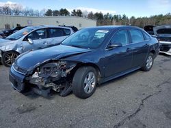 Chevrolet Impala 1LT salvage cars for sale: 2009 Chevrolet Impala 1LT