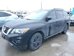 Salvage cars for sale at Grand Prairie, TX auction: 2017 Nissan Pathfinder S