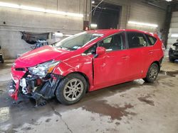 Toyota Prius salvage cars for sale: 2015 Toyota Prius V