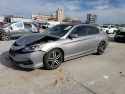 Honda salvage cars for sale: 2017 Honda Accord Sport Special Edition