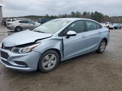 Salvage cars for sale from Copart Harleyville, SC: 2018 Chevrolet Cruze LS