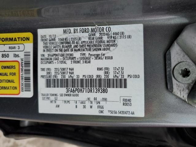 2013 Ford Fusion SE