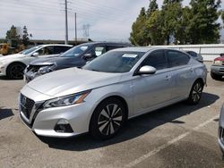 Nissan salvage cars for sale: 2019 Nissan Altima SL