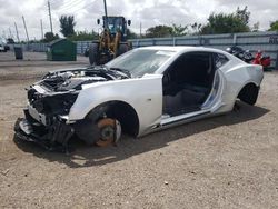 Salvage cars for sale at Miami, FL auction: 2019 Chevrolet Camaro SS