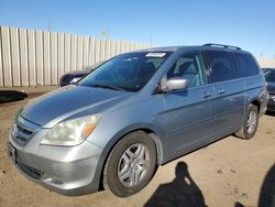 Honda salvage cars for sale: 2007 Honda Odyssey EXL