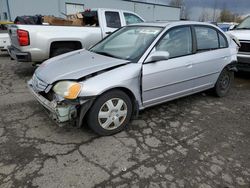 Salvage cars for sale from Copart Portland, OR: 2002 Honda Civic EX