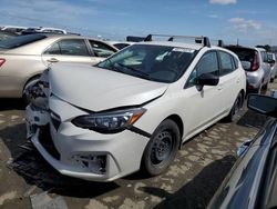Salvage cars for sale at Martinez, CA auction: 2018 Subaru Impreza