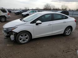 Salvage cars for sale from Copart London, ON: 2016 Chevrolet Cruze LT