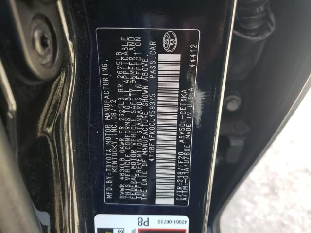 2012 Toyota Camry Base