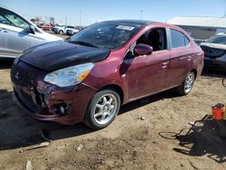Salvage vehicles for parts for sale at auction: 2017 Mitsubishi Mirage G4 ES