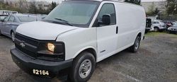 Chevrolet Express salvage cars for sale: 2017 Chevrolet Express G2500