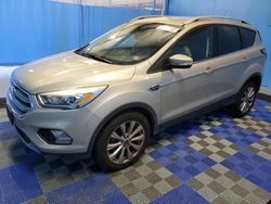 Salvage cars for sale from Copart Hampton, VA: 2017 Ford Escape Titanium