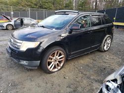 Salvage cars for sale at Waldorf, MD auction: 2009 Ford Edge Sport