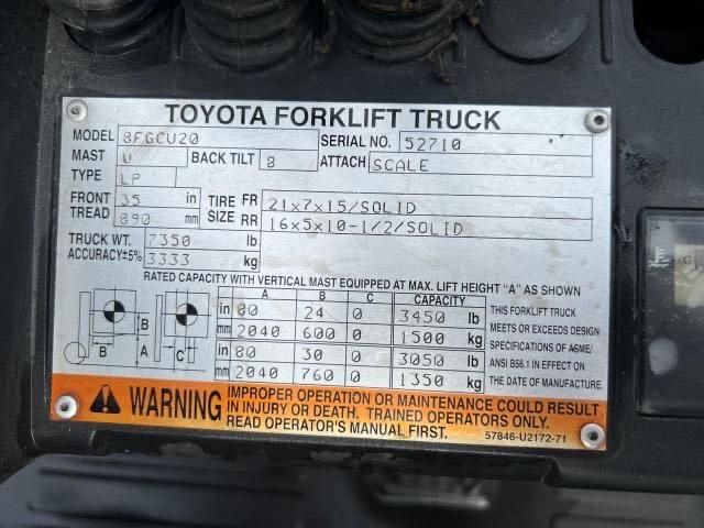 2014 Toyota Fork Lift