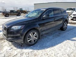 Salvage cars for sale from Copart Rocky View County, AB: 2013 Audi Q7 Prestige