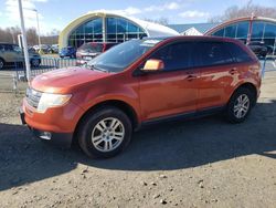 Salvage cars for sale at East Granby, CT auction: 2008 Ford Edge SEL