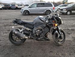 Salvage cars for sale from Copart Duryea, PA: 2009 Yamaha FZ1 S