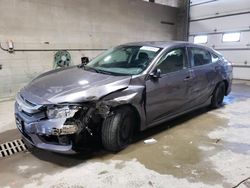 Salvage cars for sale at Blaine, MN auction: 2018 Honda Civic LX