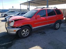 Salvage cars for sale at Anthony, TX auction: 2003 Hyundai Santa FE GLS