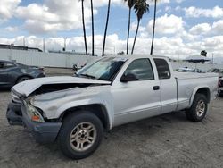 Salvage cars for sale from Copart Van Nuys, CA: 2003 Dodge Dakota SXT