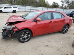 Salvage cars for sale from Copart Hampton, VA: 2018 Toyota Corolla L