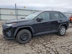 Salvage cars for sale at Dyer, IN auction: 2019 Toyota Rav4 LE