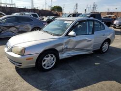 Salvage cars for sale from Copart Wilmington, CA: 2004 Hyundai Elantra GLS