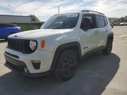 Salvage cars for sale from Copart Orlando, FL: 2020 Jeep Renegade Latitude