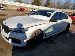 Salvage cars for sale from Copart Davison, MI: 2017 BMW 750 I