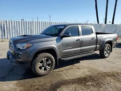 Toyota Tacoma salvage cars for sale: 2017 Toyota Tacoma Double Cab