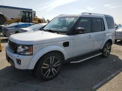 Salvage cars for sale from Copart Rancho Cucamonga, CA: 2016 Land Rover LR4 HSE Luxury