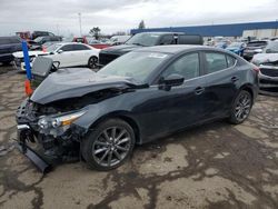 Salvage cars for sale at Woodhaven, MI auction: 2018 Mazda 3 Touring