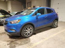 Salvage cars for sale at West Mifflin, PA auction: 2018 Buick Encore Sport Touring