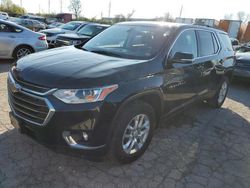 Salvage cars for sale from Copart Bridgeton, MO: 2021 Chevrolet Traverse LT