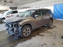Salvage cars for sale at Candia, NH auction: 2021 Nissan Rogue SV