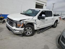 Ford salvage cars for sale: 2021 Ford F150 Supercrew