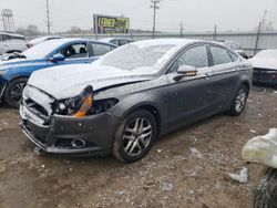 Salvage cars for sale at Chicago Heights, IL auction: 2014 Ford Fusion SE