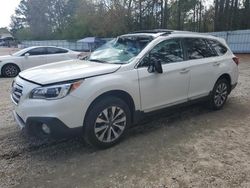 Salvage cars for sale from Copart Knightdale, NC: 2017 Subaru Outback Touring