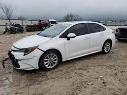 Salvage cars for sale at Haslet, TX auction: 2020 Toyota Corolla LE