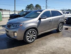 Salvage cars for sale at Montgomery, AL auction: 2015 KIA Sorento SX