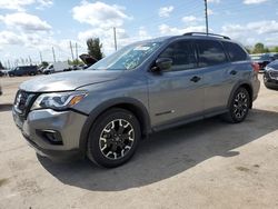 Salvage cars for sale from Copart Miami, FL: 2020 Nissan Pathfinder SV