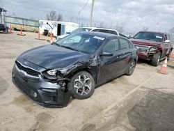 Salvage cars for sale from Copart Pekin, IL: 2021 KIA Forte FE