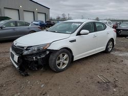 Salvage cars for sale from Copart Central Square, NY: 2014 KIA Optima LX