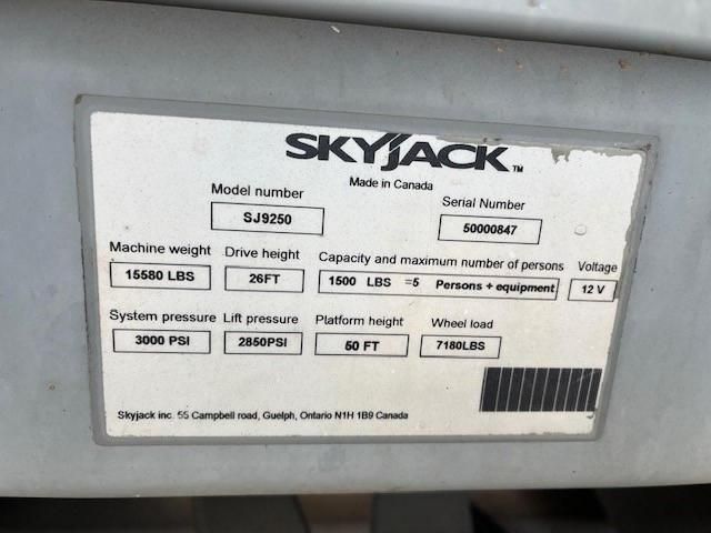 2012 Other Skyjack SJ