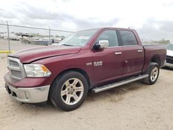 Salvage cars for sale from Copart Houston, TX: 2017 Dodge RAM 1500 SLT