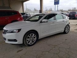 Salvage cars for sale at Fort Wayne, IN auction: 2019 Chevrolet Impala LT