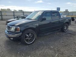 Ford salvage cars for sale: 2003 Ford F150 Supercrew