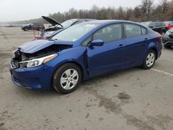 Salvage cars for sale from Copart Brookhaven, NY: 2017 KIA Forte LX